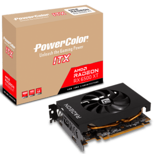 PowerColor AMD Radeon™ RX 6500 XT ITX 4GB GDDR6