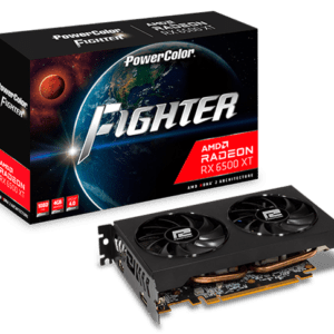 Powercolor Fighter AMD Radeon™ RX 6500 XT 4GB GDDR6 RADEON RX 6500 XT