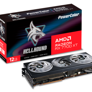 Powercolor Hellhound AMD Radeon RX 7700 XT 12GB GDDR6