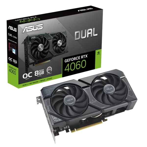 ASUS Dual GeForce RTX™ 4060 OC Edition 8GB GDDR6