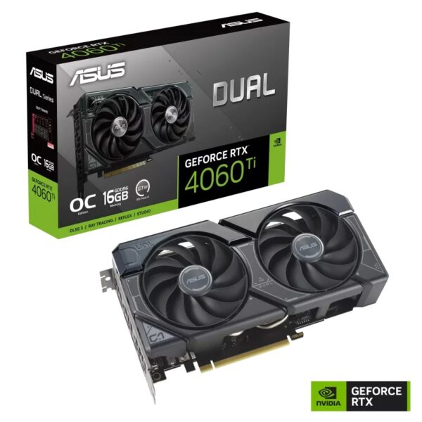ASUS Dual GeForce RTX™ 4060 Ti OC Edition 16GB GDDR6