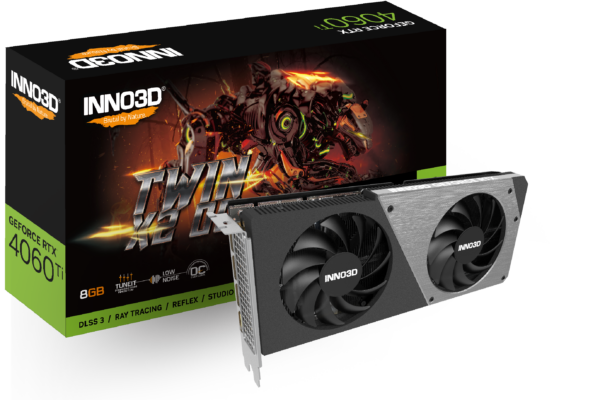 INNO3D GEFORCE RTX 4060 Ti 8GB TWIN X2 OC
